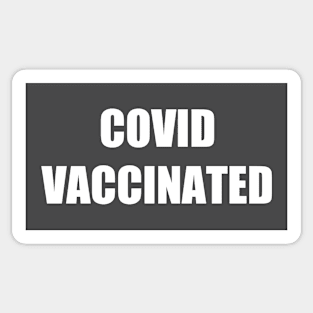 COVID Vaccinated Sticker